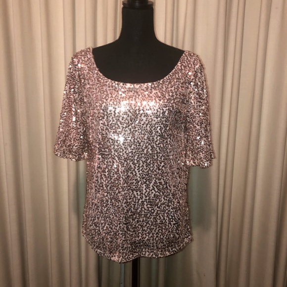 Tops - Sequined shirt